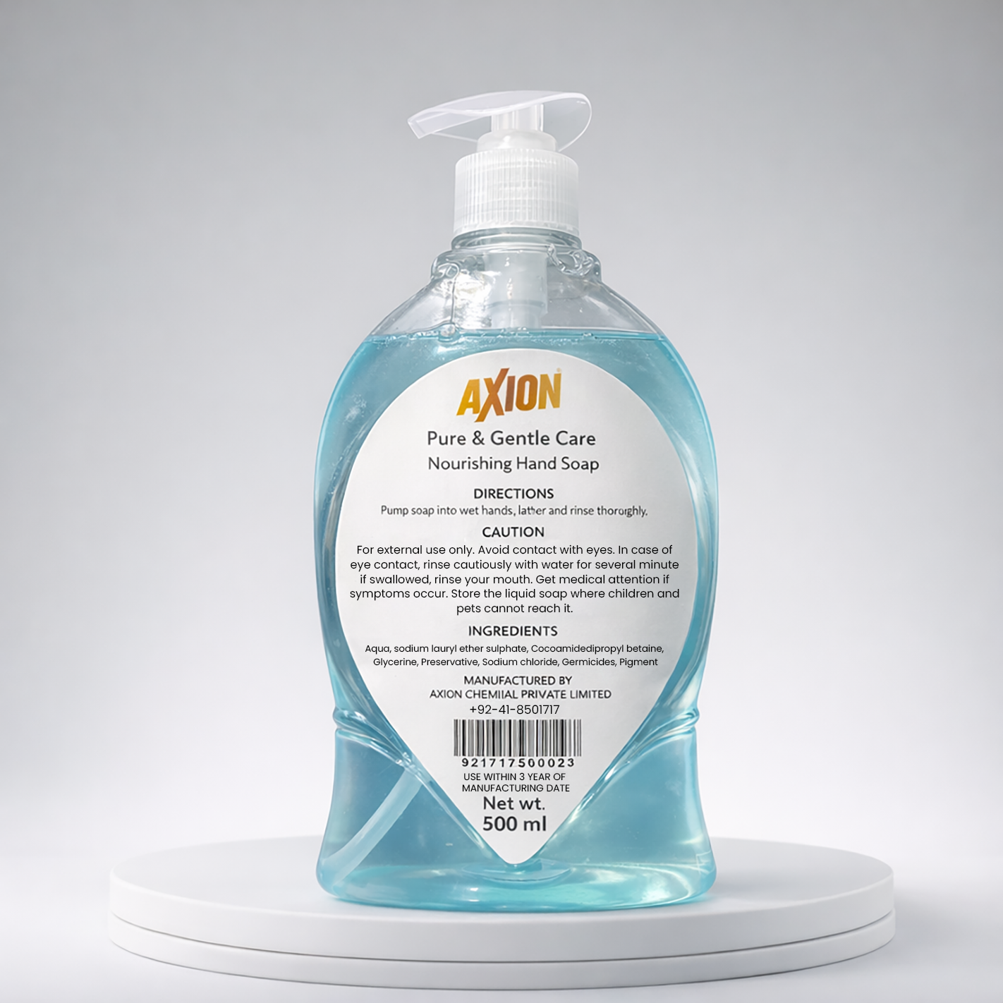 Axion Nourishing Hand Soap - 500 ml