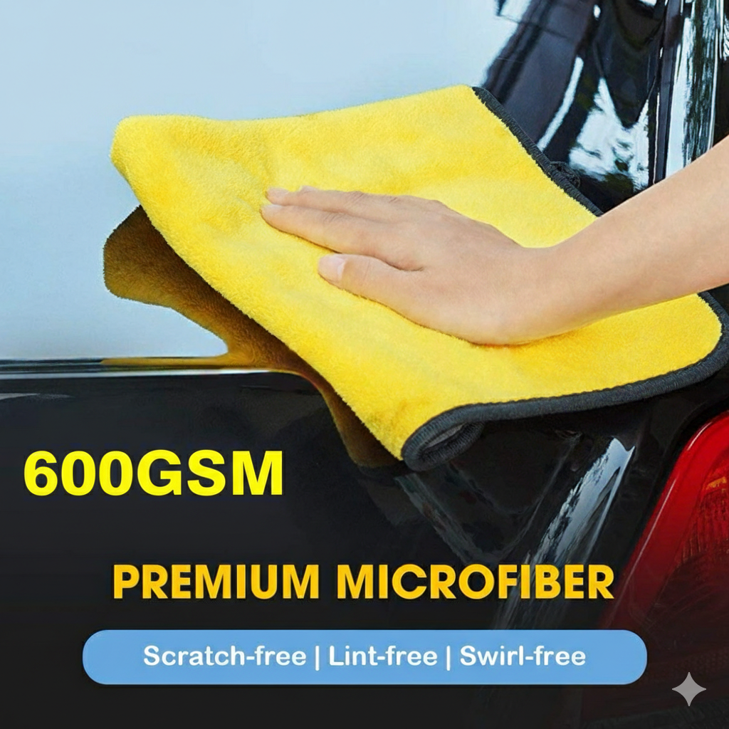 Microfiber Double Layer Towel - 600 GSM 40x40